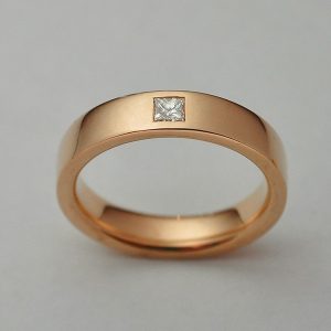 Princess gyémántos arany gyűrű